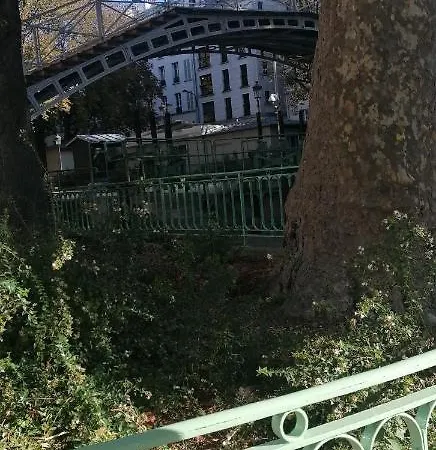 Grand Canal St Martin 1 Lit Double 1piece Apartment Paris